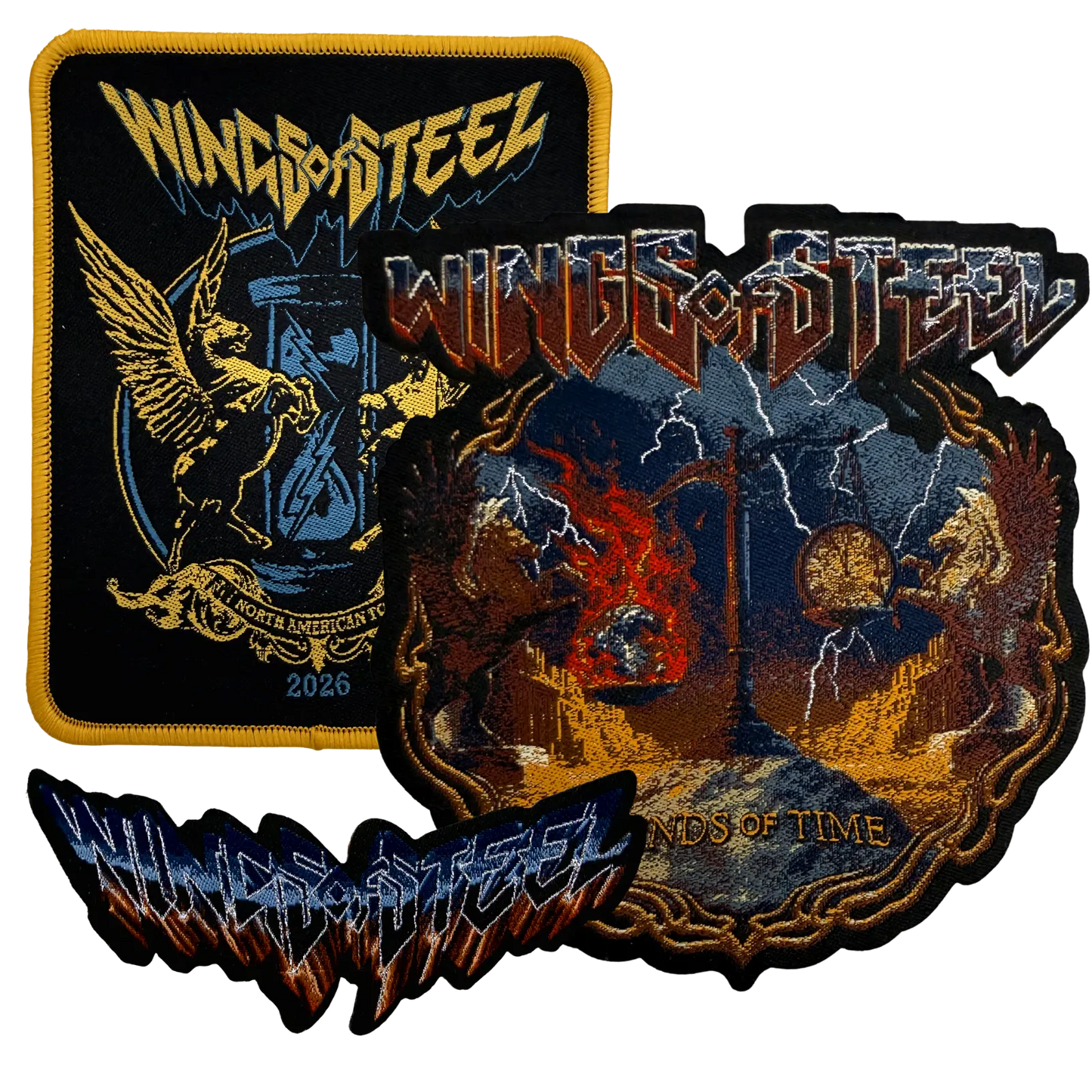 Wings of Steel Patch Bundle
