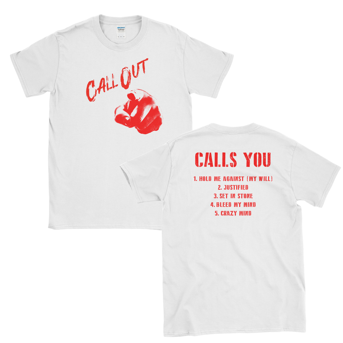 Call Out EP Promo Tee