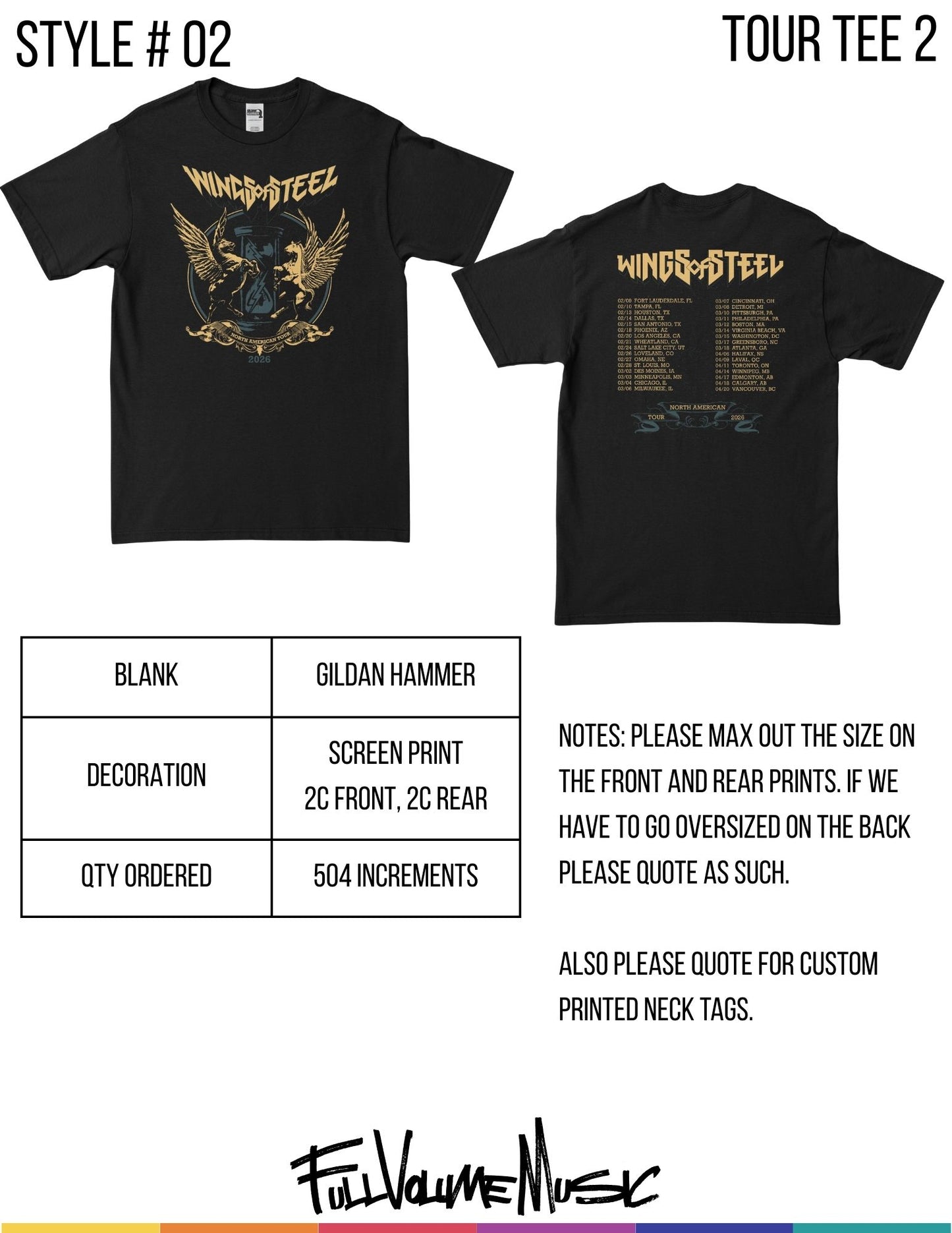 Legends on Tour WOT Tee 2