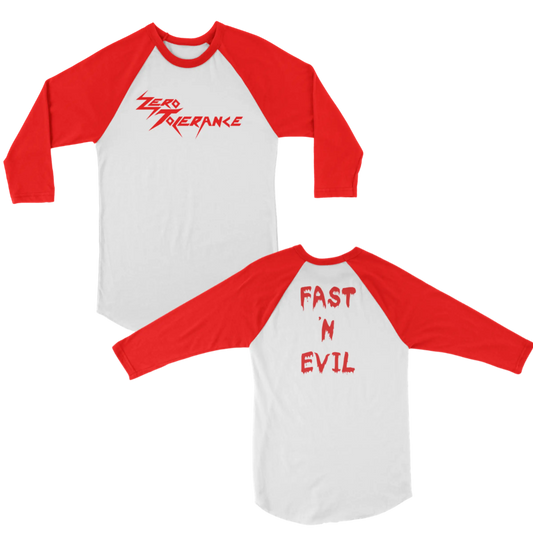 Zero Tolerance Baseball Tee